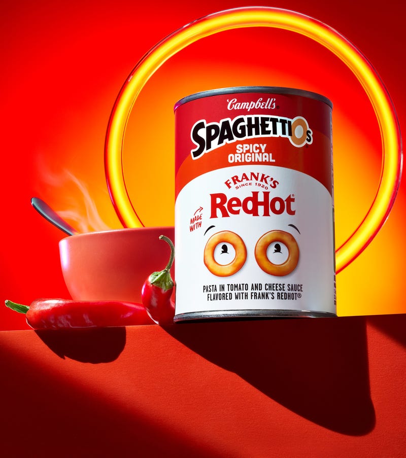SpaghettiOs with hot sauce