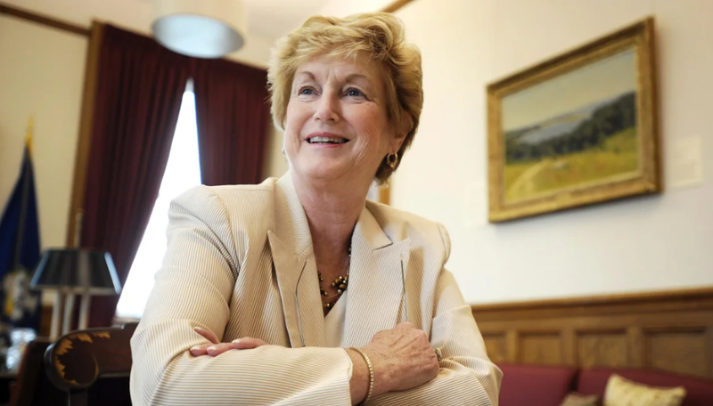 Former Connecticut Gov. Jodi Rell, in a file photo