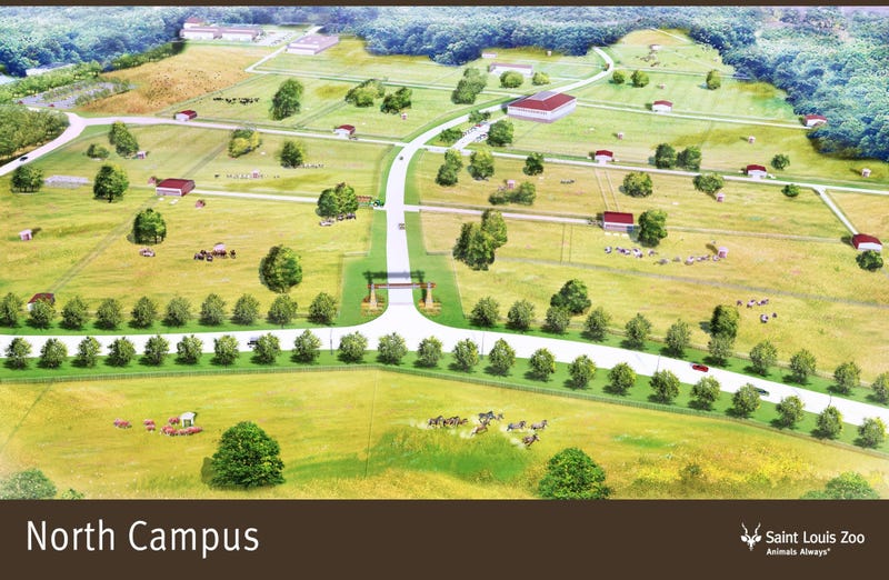 Saint Louis Zoo, north campus