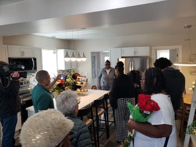 Group of people in kitchen