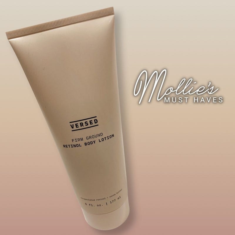 picture of Versed retinol body lotion bottle
