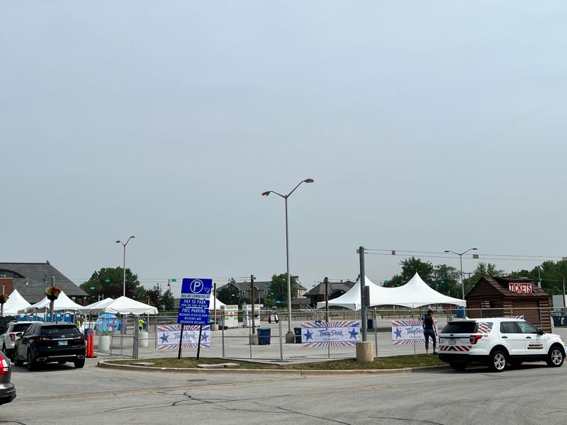 Ribfest location, fencing