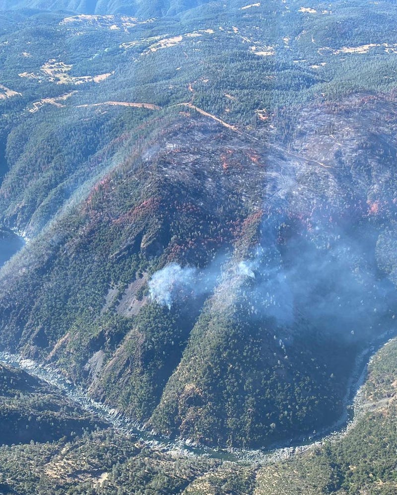 The difficult terrain has made it harder to contain the Rices Fire.