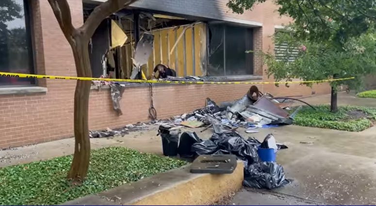 Richardson City Hall fire