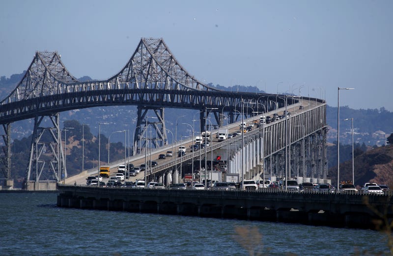 The Richmond San Rafael Bridge, connecting Contra Costa County to Marin County will see the opening of a new bicycle/pedestrian path on Saturday, in the “third lane area” (the right side) of the upper deck, open to cyclists and walkers in both directions.