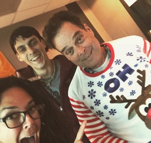 Rick's holiday sweater