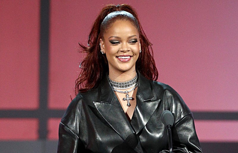 Rihanna speaks onstage at the 2019 BET Awards at Microsoft Theater on June 23, 2019 in Los Angeles, California. 