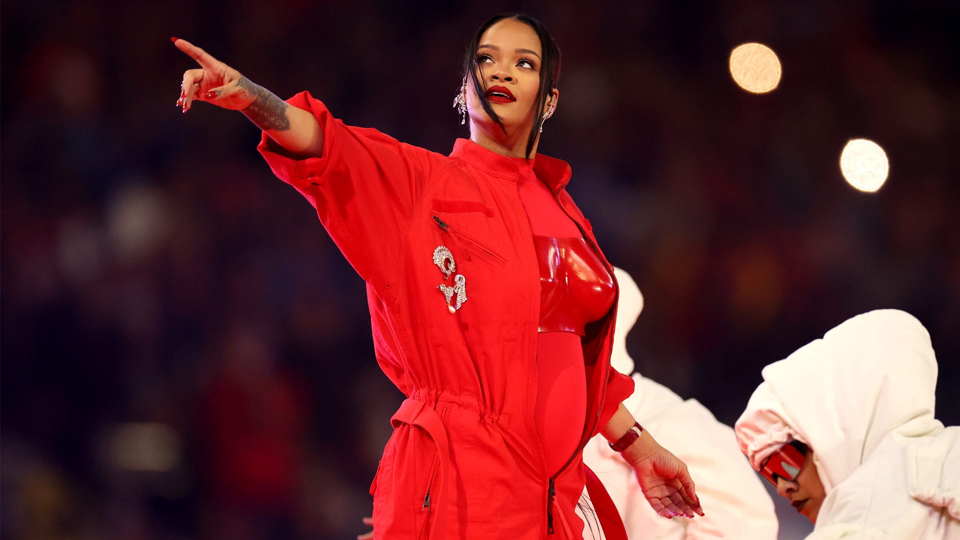 Rihanna returns for a spectacular Super Bowl Halftime Show