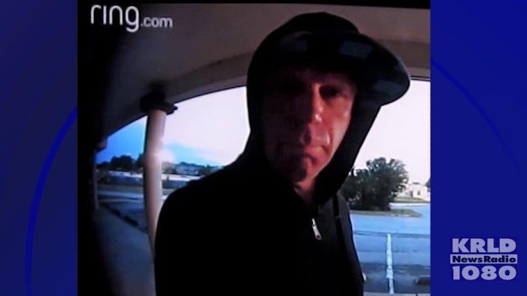 Doorbell camera pictures show a man wanted in a White Settlement church burglary