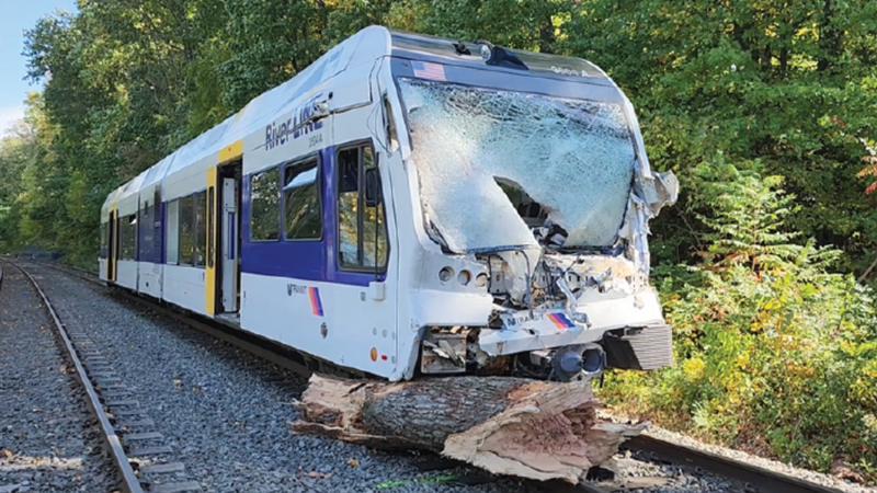 River Line train crash