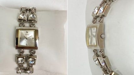 ornate wrist watch