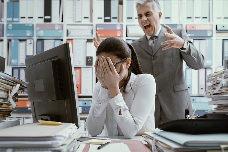 Boss Yelling