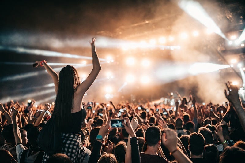 Concert Crowd