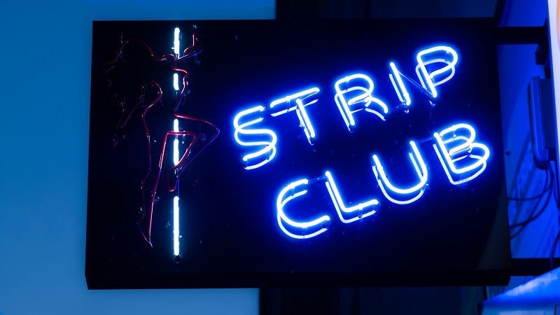 Strip Club Sign
