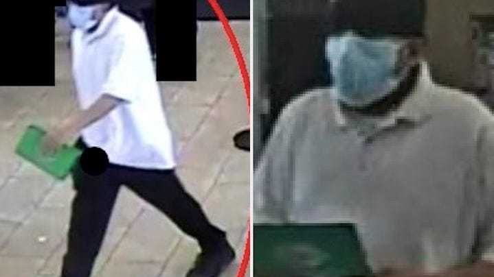 FBI investigates bank robbery, attack on armored truck