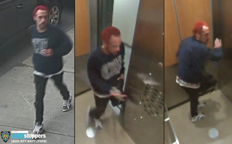 Surveillance images show the suspect around the time of the robbery on Dec. 11, 2022