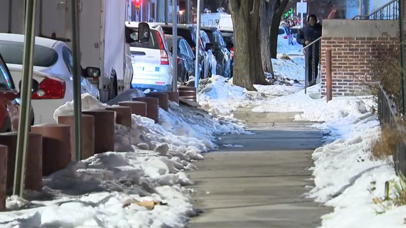 sidewalk in South Philadelphia 