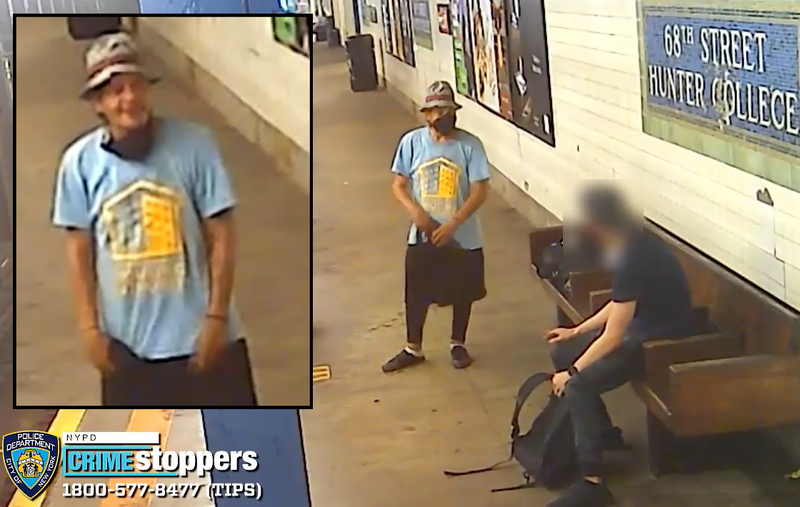 An 18-year-old man was robbed at knifepoint at the 68th Street–Hunter College station on the Upper East Side on July 25