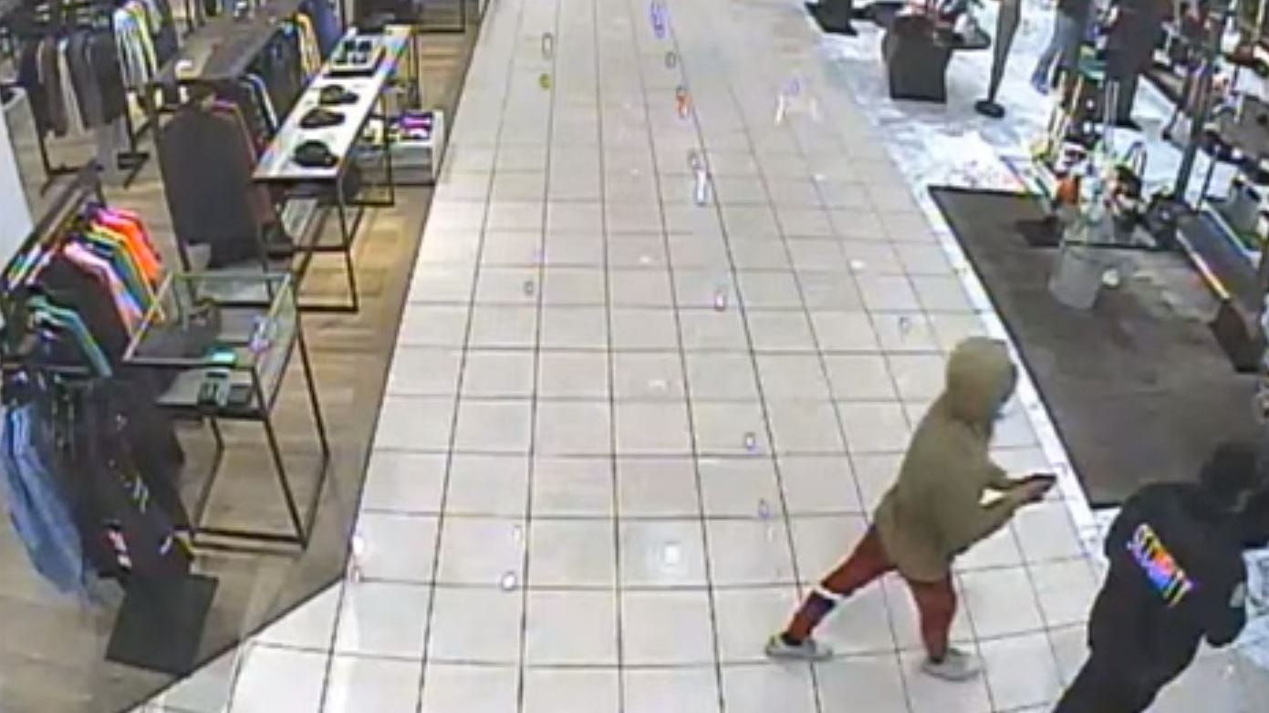 Los Angeles police release security video in Nordstrom flash mob robbery