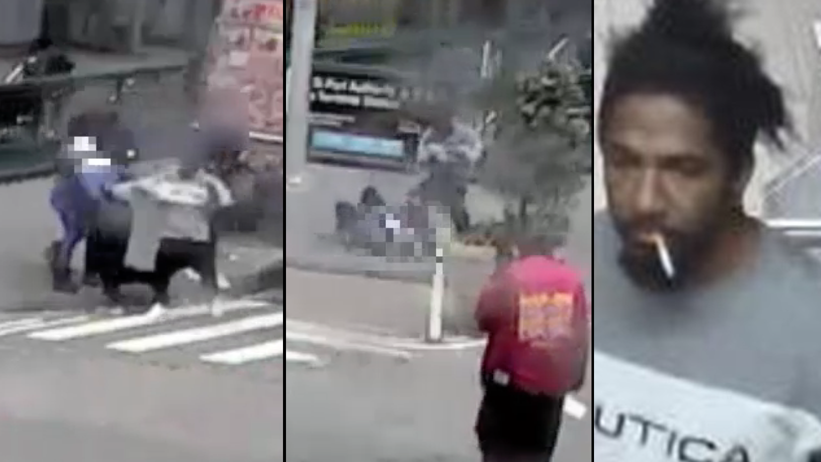 VIDEO: Man, 73, attacked by would-be robber in broad daylight outside NY Times building