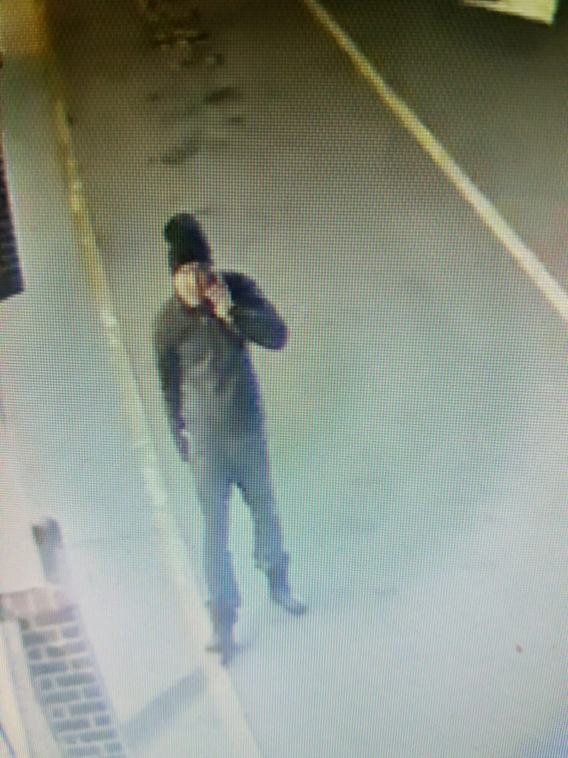 Chesterfield Police looking for a suspect in a robbery at the Iron Bridge Road Wawa Thursday night. (Photo Credit: Chesterfield Police)