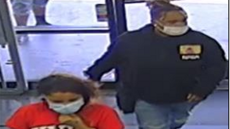 Surveillance snapshot of robbery suspects from 5-11-20