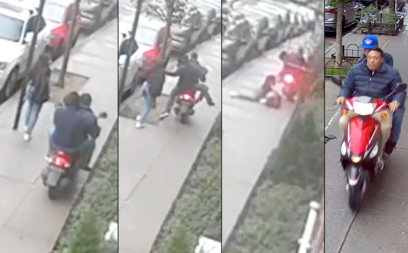 A 12-year-old girl was dragged down a sidewalk in Elmhurst on Oct. 24—one of at least seven reported robberies in a spree spanning Jackson Heights to Corona