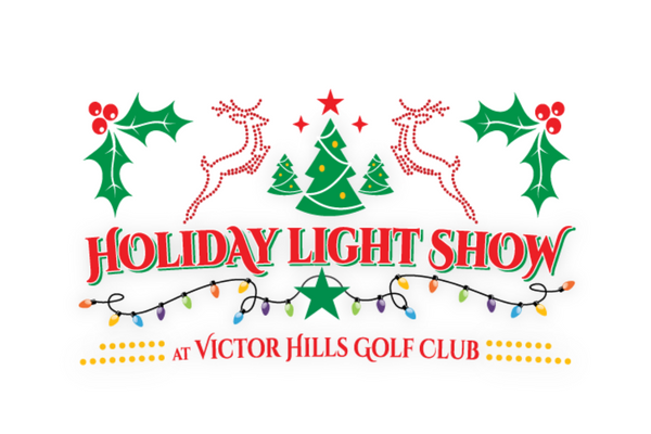 Holiday Light Show at Victor Hills