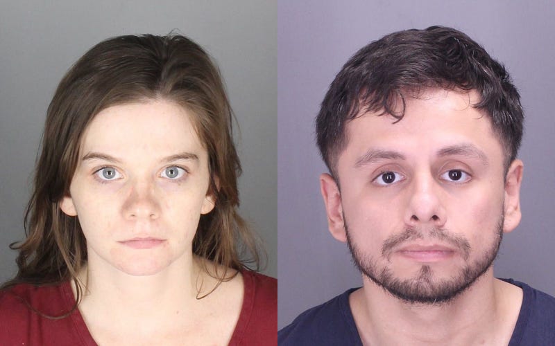 Kimberly Ann McGarry, left, and Cleyde Murillo