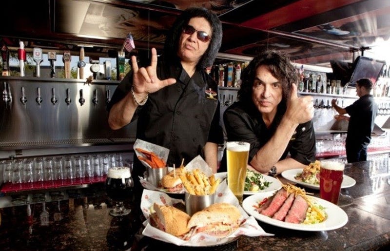 Gene Simmons and Paul Stanley of KISS