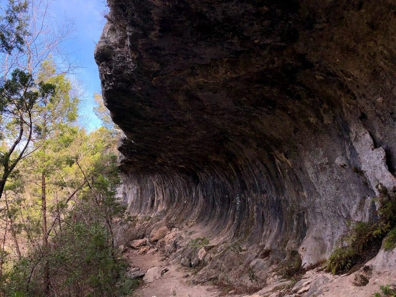 rock ledge