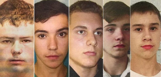 I-75 rock throwing teens charged