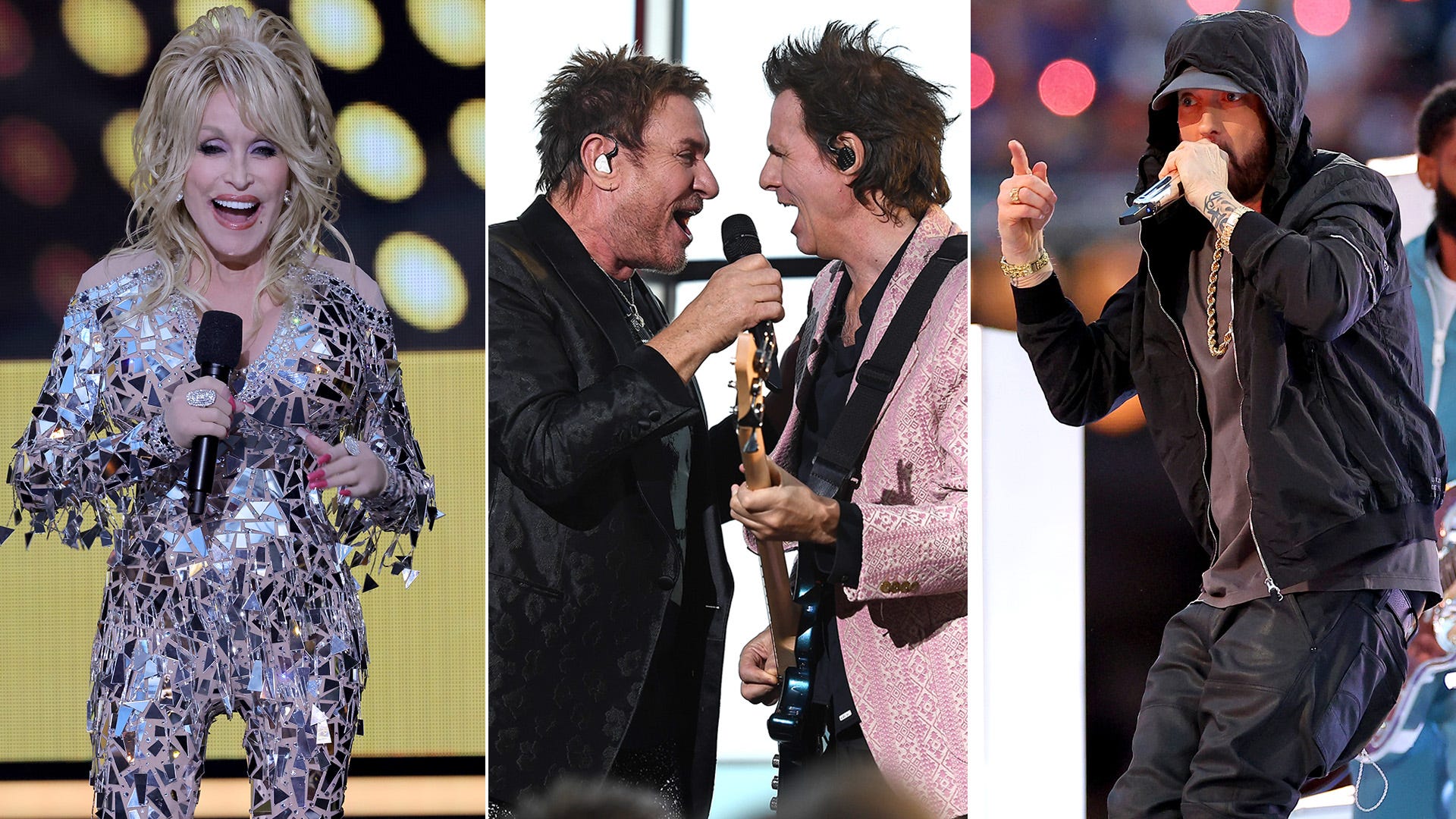 Listen to this year's Rock & Roll Hall of Fame class: Dolly, Duran Duran, Eminem, and more