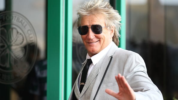SEE IT: Rod Stewart Poses with Wife AND 3 Exes for Daughter's Birthday