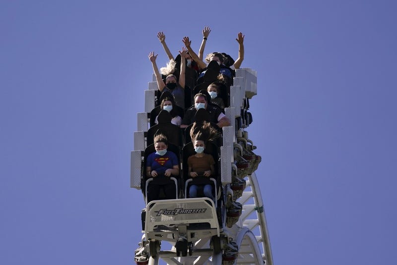 plunging rollercoaster