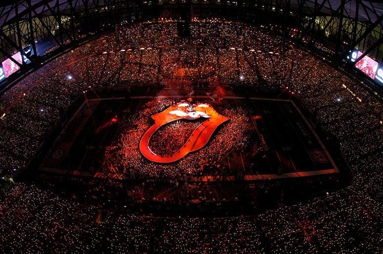 Rolling Stones, Super Bowl. Classic Rock