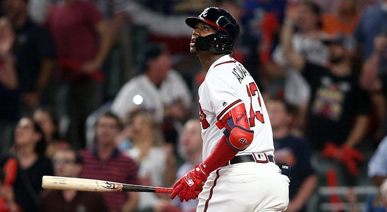 Atlanta Braves left fielder Ronald Acuna Jr.