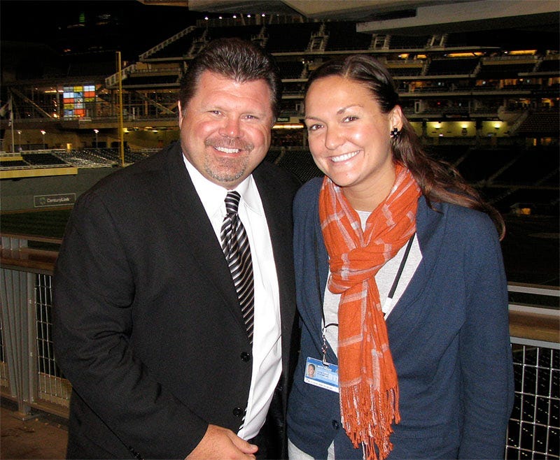 Ron Coomer and Lindsay Guentzel