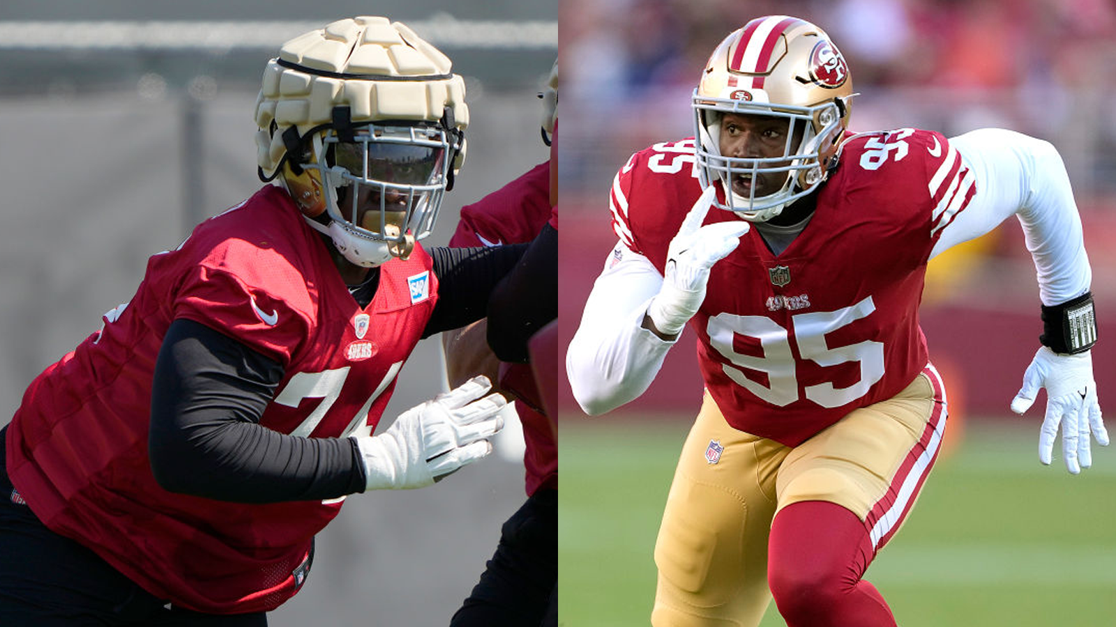 Spencer Burford, Drake Jackson 'nervous' and 'super excited' to make NFL debuts