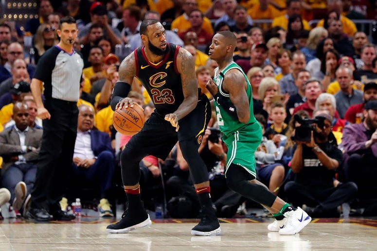 LeBron James and Terry Rozier