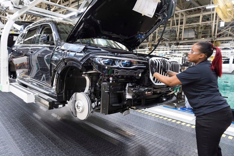 BMW Manufacturing to resume production.