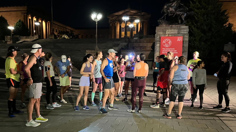 Runners in Philadelphia joined others across the country on Sept. 9, 2022, in finishing the run that Eliza Fletcher started. The Memphis woman was abducted and killed on an early-morning jog on Sept. 2.