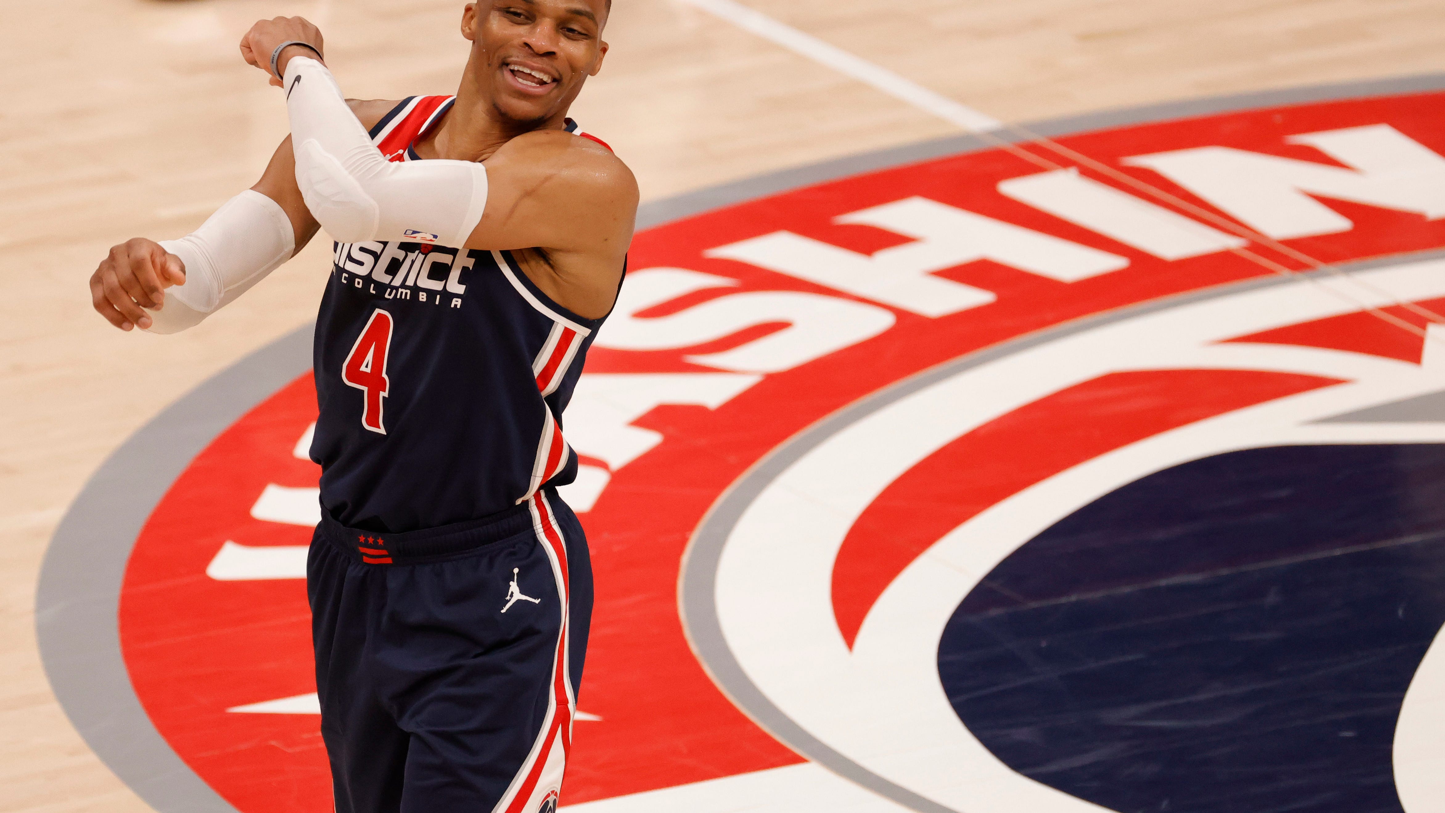Russell Westbrook passes Wilt Chamberlain with second career 10-20-20 game