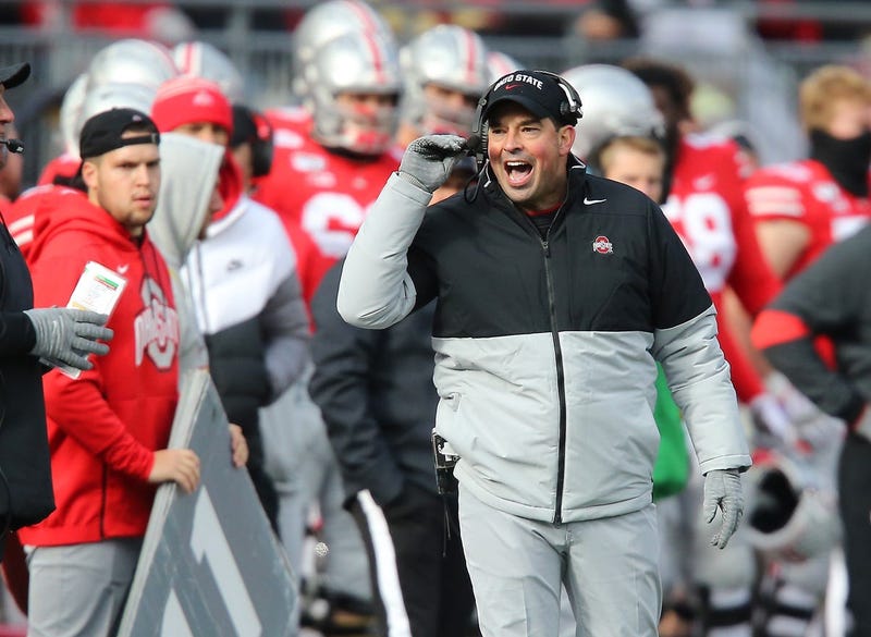Ohio State head coach Ryan Day