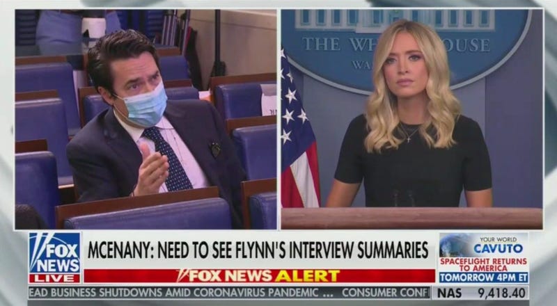 Ryan Lizza asks Kayleigh McEnany question
