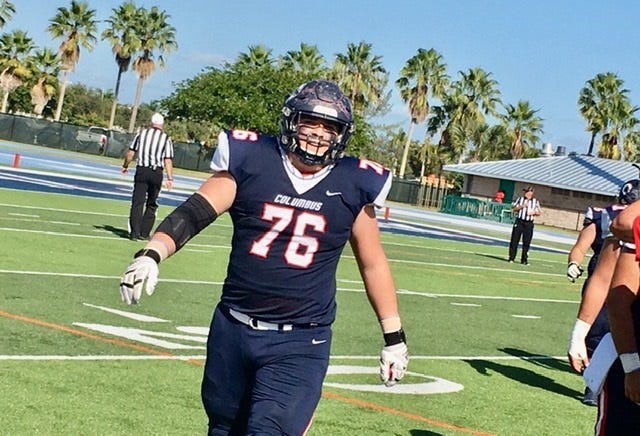 Columbus OL Ryan Rodriguez is a top prospects