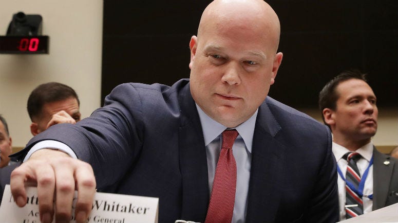 President Trump asked then-acting Attorney General Matthew Whitaker if a US attorney he appointed could oversee an investigation tied to himself after the US attorney in question had already recused himself from the probe, The New York Times reported.