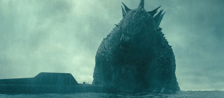 "Godzilla: King of the Monsters," was king of the weekend box office, beating out "Aladdin" and Elton John's biopic, "Rocketman."