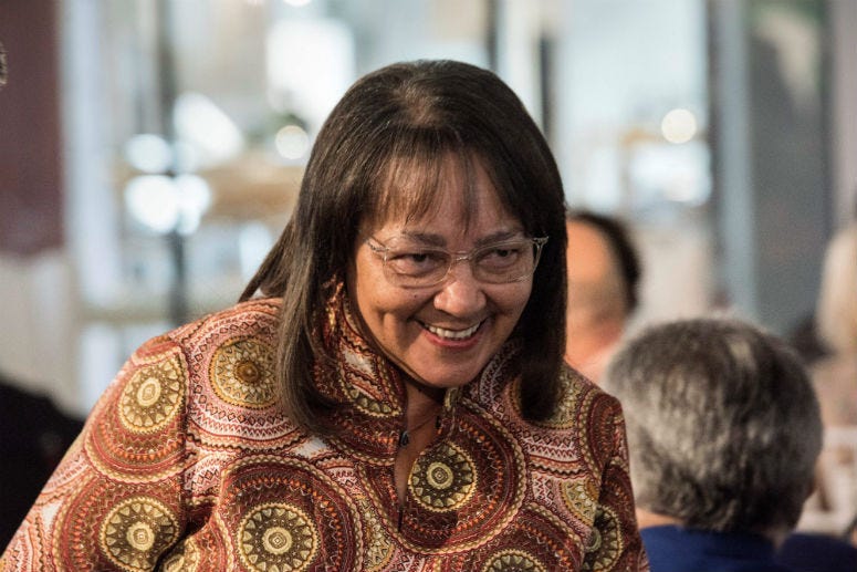Patricia de Lille, former Mayor of Cape Town has been appointed as the country's minister of public works.
