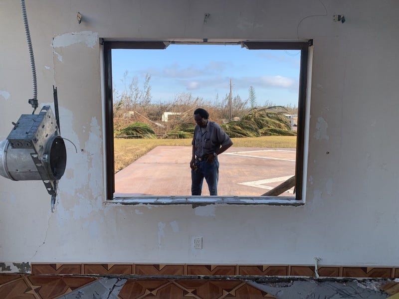 "Grand Bahama right now is dead," resident Washington Smith says. His home and business were destroyed by the storm.